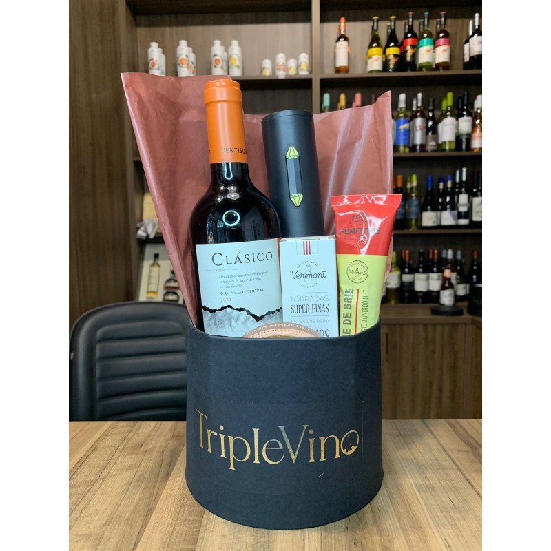 Box Vinho com Abridor Elétrico! 
